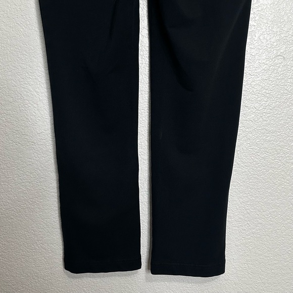 J. Jill Purejill Slim Leg Pima Cotton Blend Black Pull On Pants, Sz Medium - Picture 6 of 10